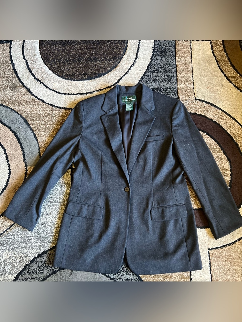 Women’s Lauren Ralph Lauren Vintage Single Button Blazer Size 12